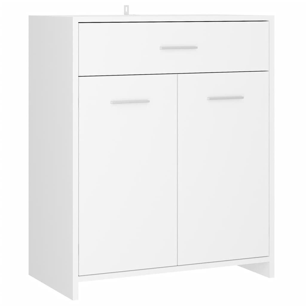 vidaXL Juego de muebles de baño 4 piezas blanco