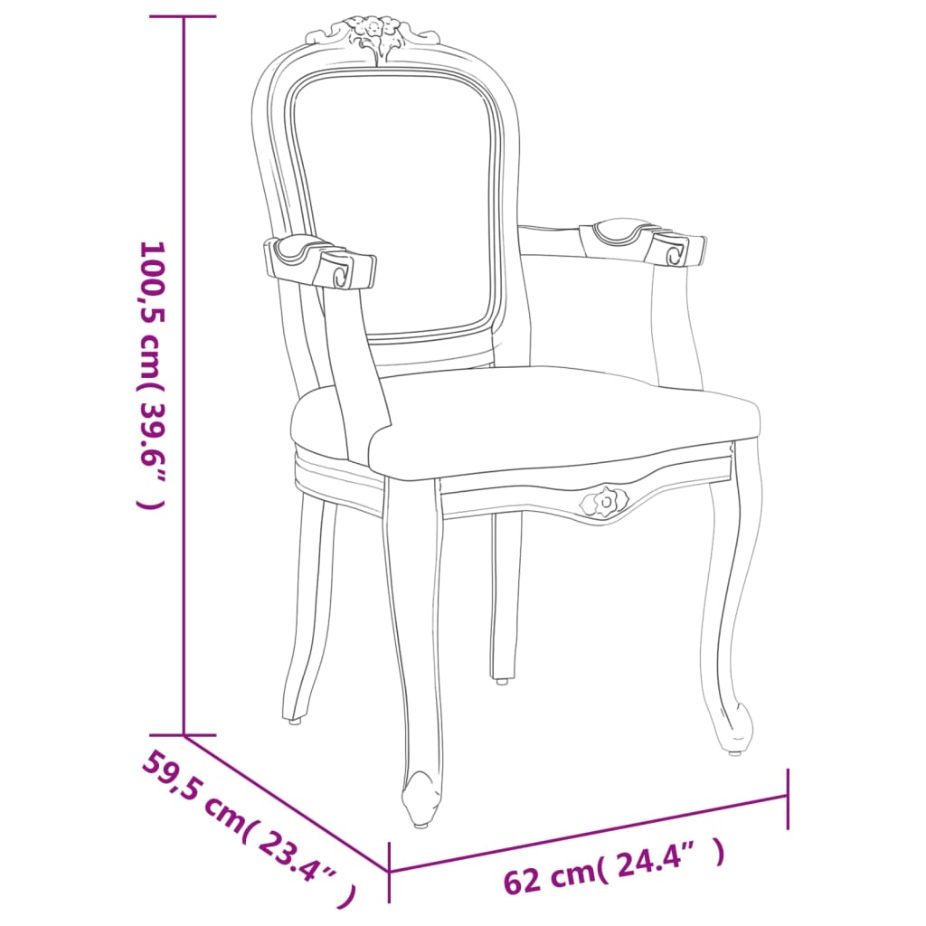 vidaXL Sillas de comedor 2 uds tela gris oscuro 62x59,5x100,5 cm