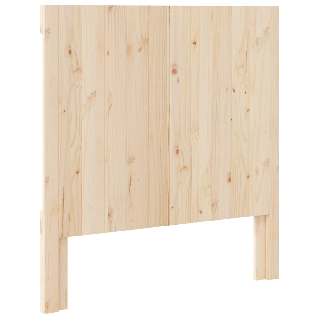 vidaXL Cabecero de madera maciza de pino 100x104 cm