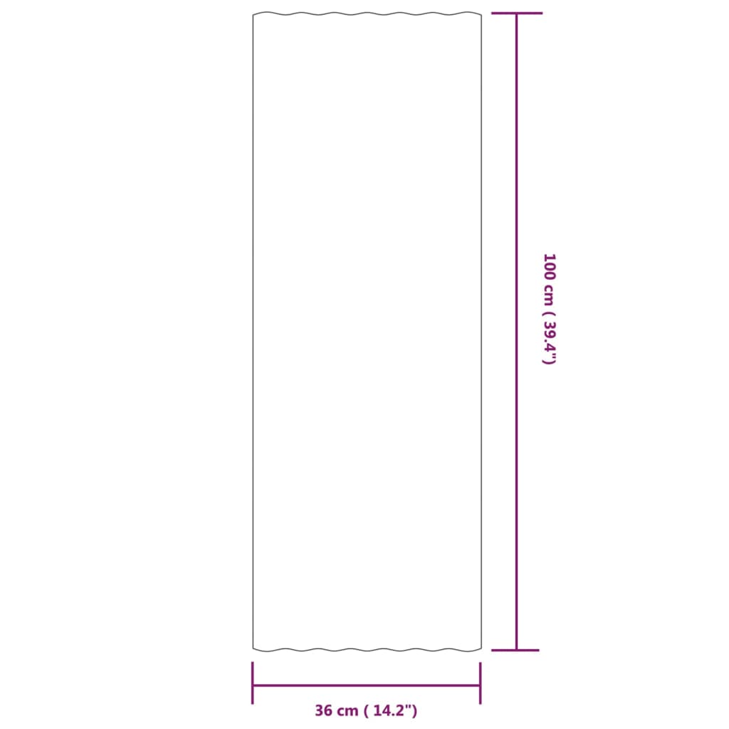 vidaXL Paneles de tejado 12 unidades acero recubierto verde 100x36 cm