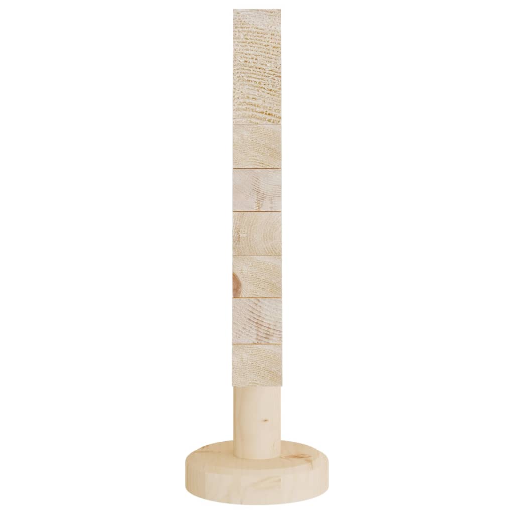 vidaXL Árboles de Navidad de madera 2 uds madera maciza pino 30 cm