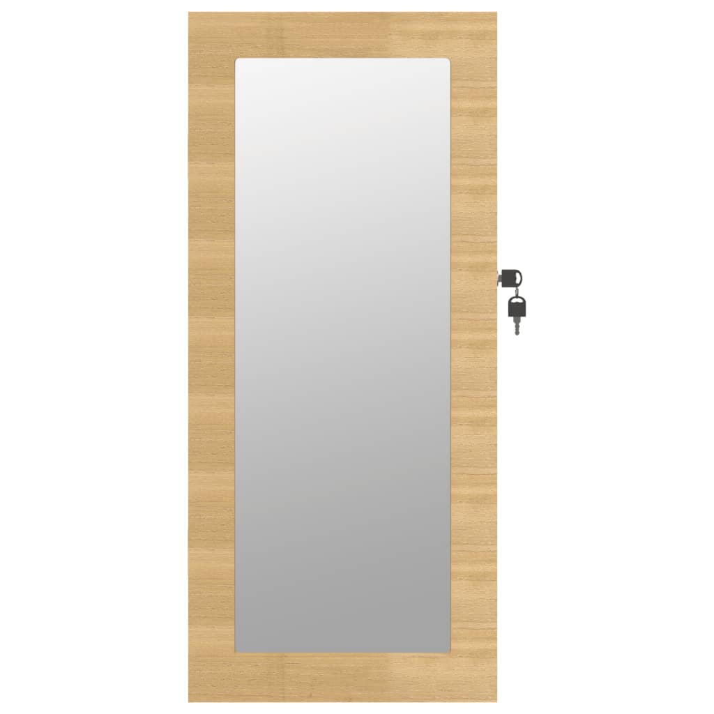 vidaXL Espejo con joyero de pared 30x8,5x67 cm – Pensando en Casa