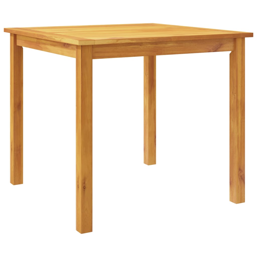 vidaXL Juego de comedor de jardín 5 piezas madera maciza de acacia