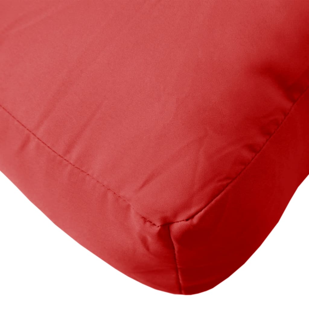 vidaXL Cojín para sofá de palets de tela Oxford rojo