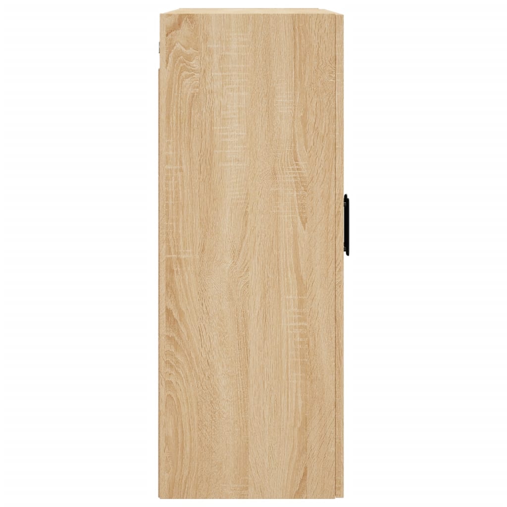 vidaXL Armario de pared 2 unidades roble Sonoma 69,5x34x90 cm