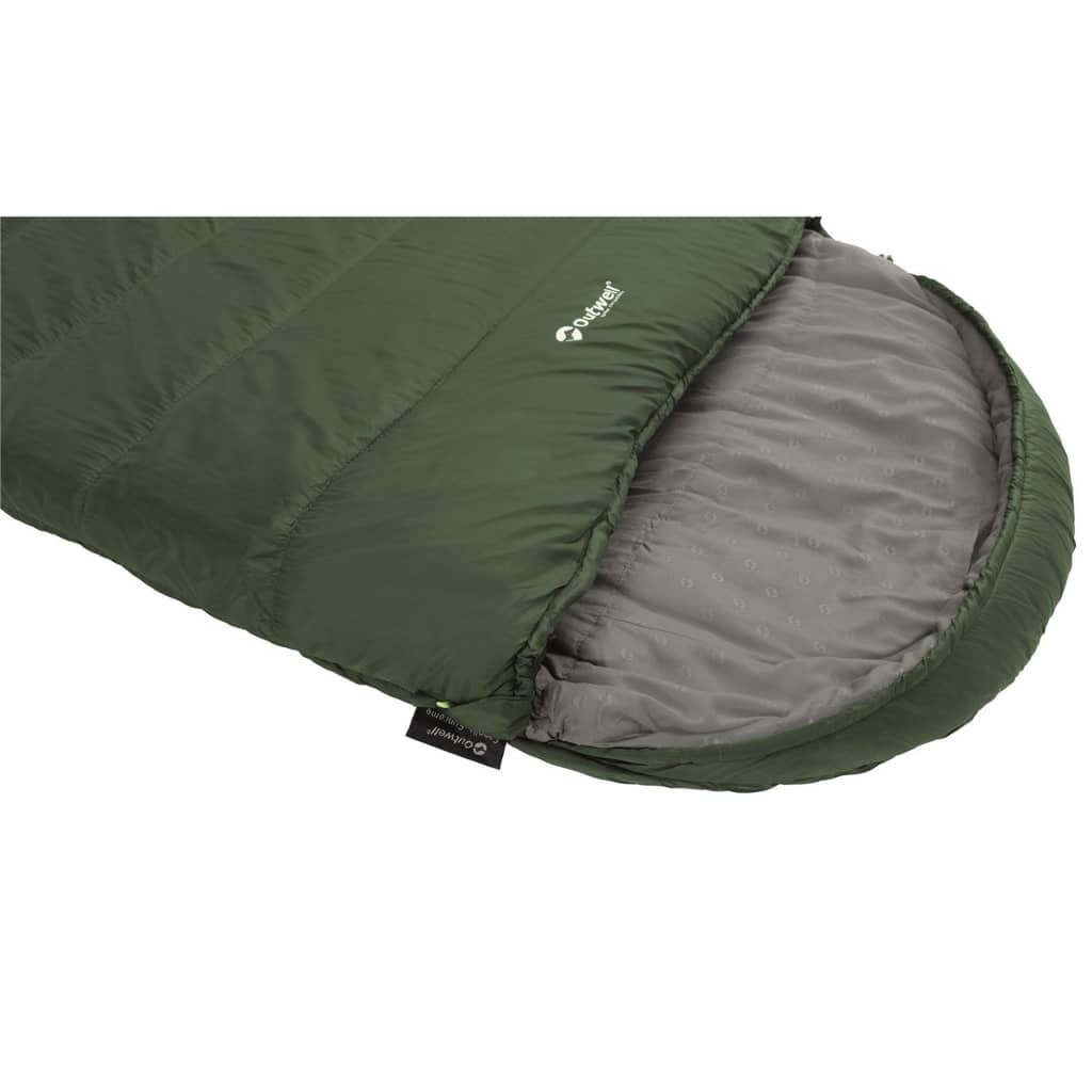 Outwell Saco de dormir Canella Supreme verde bosque