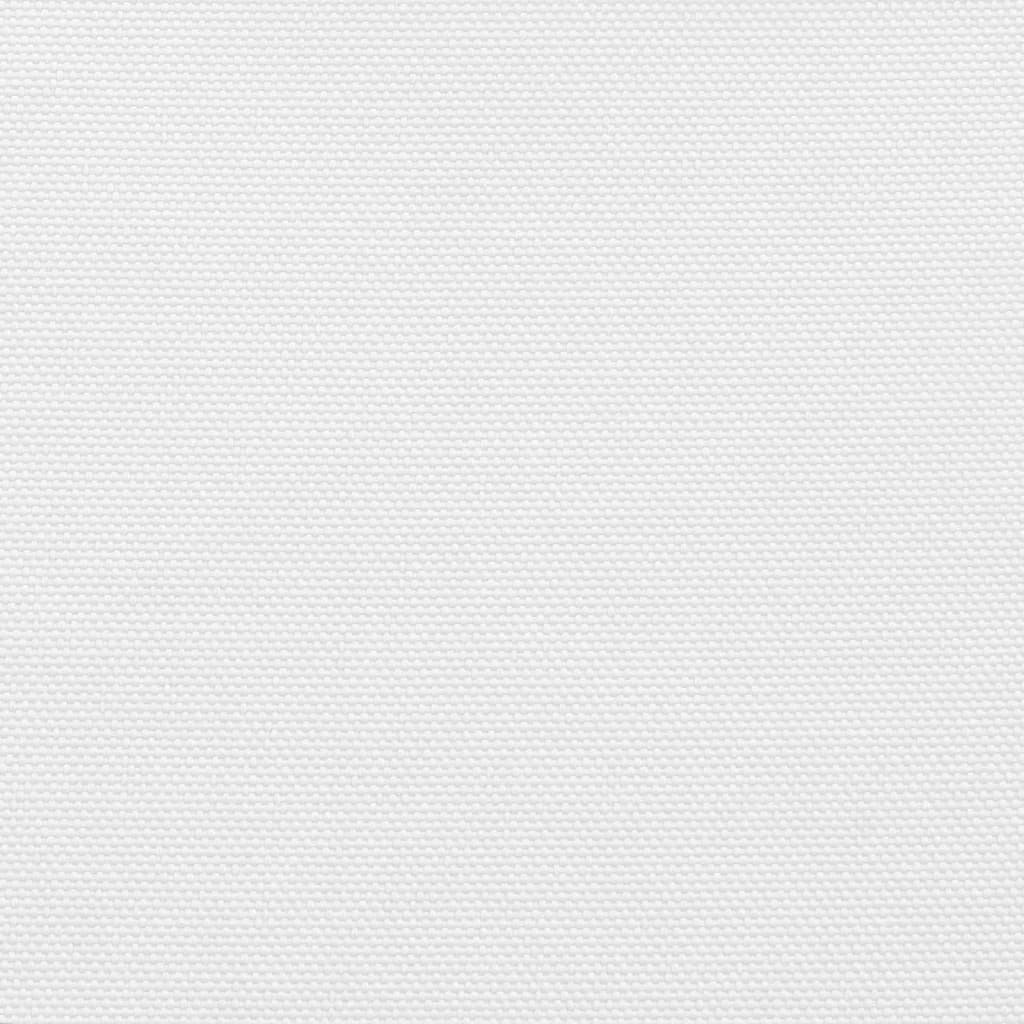 vidaXL Pantalla de balcón 100% poliéster Oxford blanco 90x800 cm