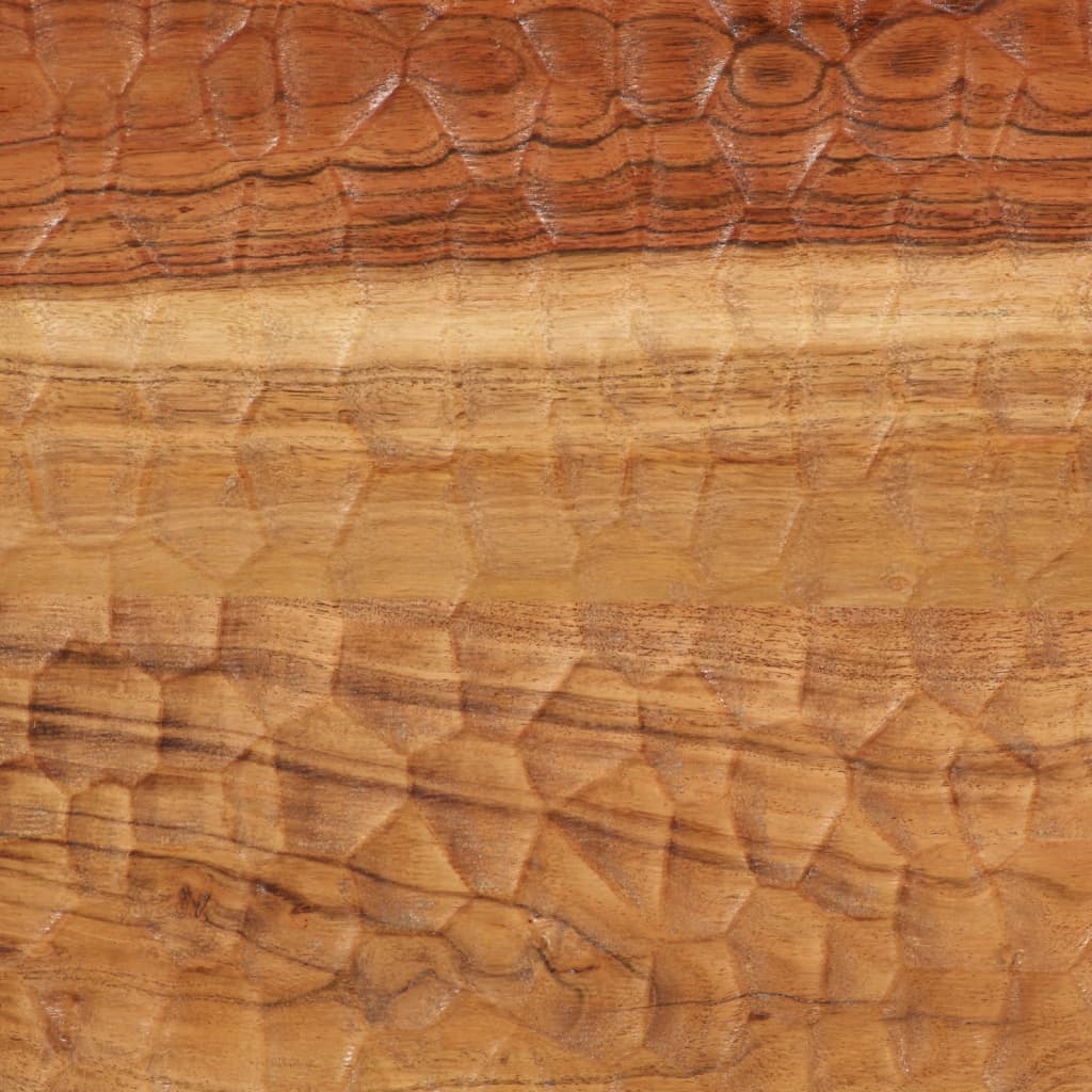 vidaXL Mesita de noche madera maciza de acacia 50x33x60 cm