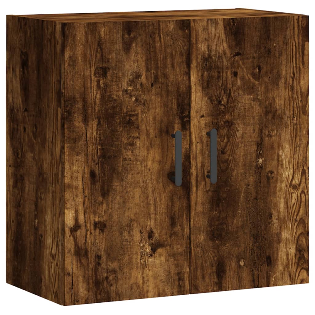 vidaXL Armario de pared madera de ingeniería roble ahumado 60x31x60 cm
