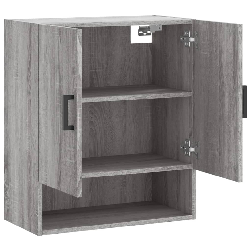 vidaXL Armario de pared madera de ingeniería gris Sonoma 60x31x70 cm