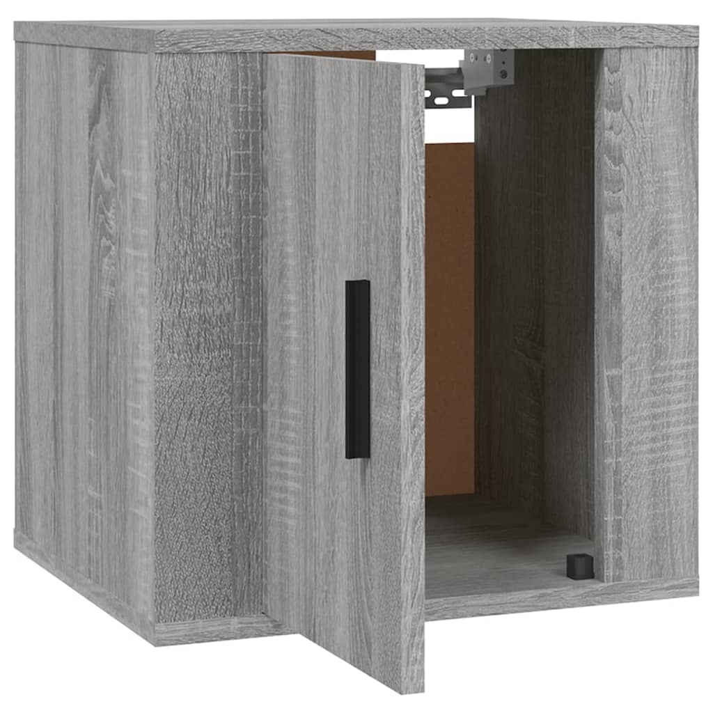 vidaXL Mueble para TV de pared gris Sonoma 40x34,5x40 cm