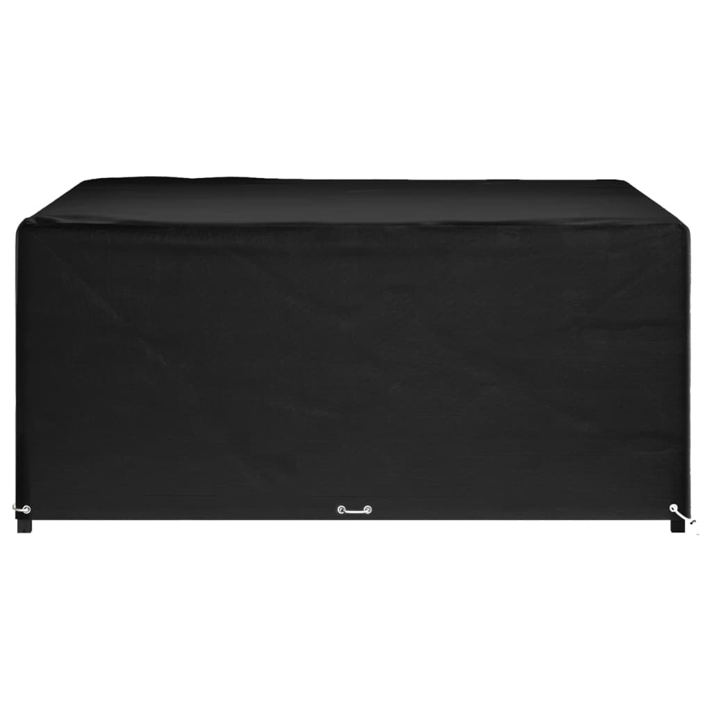 vidaXL Funda para muebles de jardín 16 ojales cuadrada 250x250x90 cm