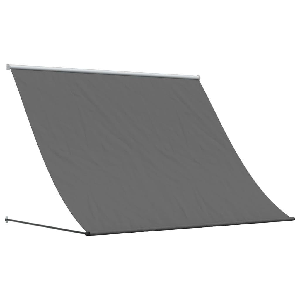 vidaXL Toldo retráctil de tela y acero gris antracita 200x150 cm