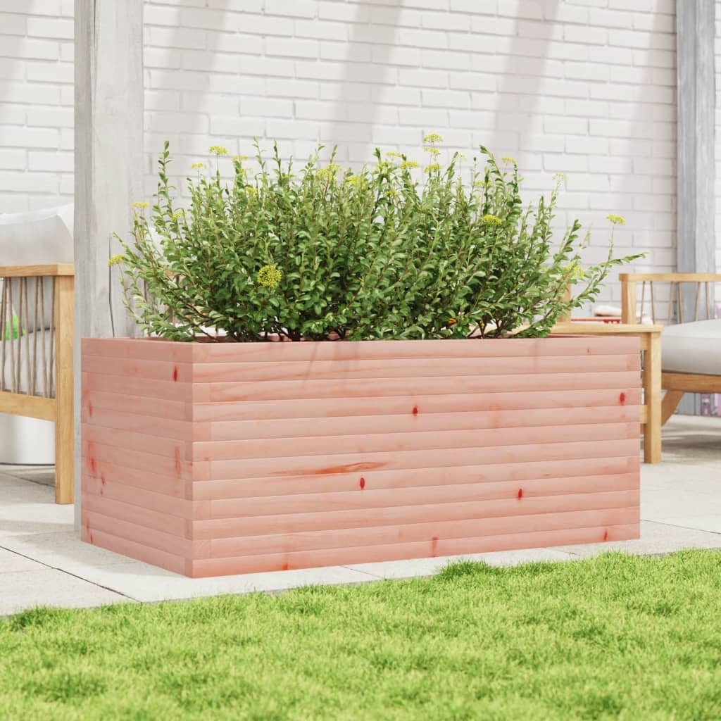 vidaXL Jardinera madera maciza de abeto Douglas 110x60x46 cm