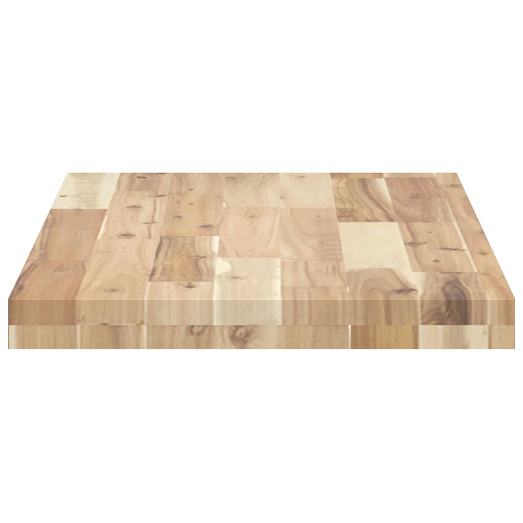 vidaXL Tablero de mesa rectangular madera maciza acacia 100x40x4 cm