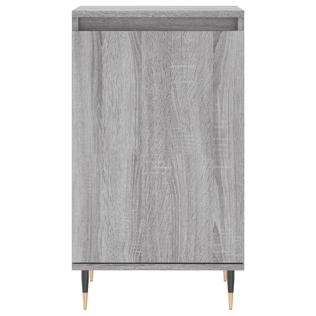 vidaXL Aparadores 2 uds madera de ingeniería gris Sonoma 40x35x70 cm