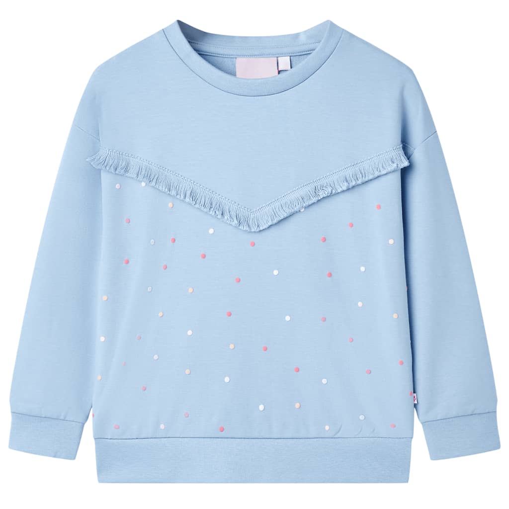 Sudadera infantil azul 92