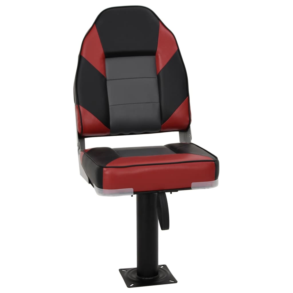 vidaXL Asiento para barco con pedestal giratorio 360°