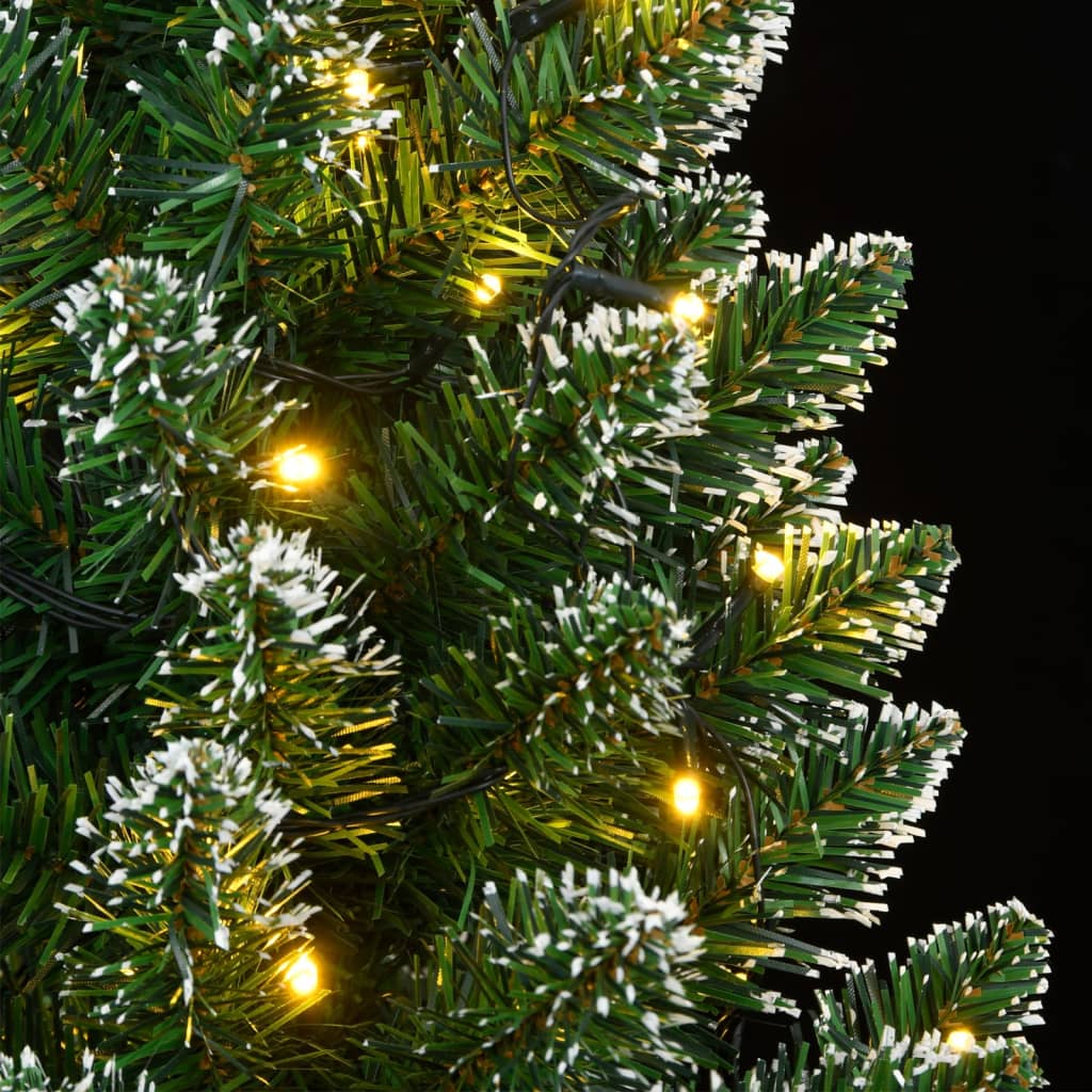 vidaXL Árbol de Navidad artificial estrecho 150 LEDs 120 cm