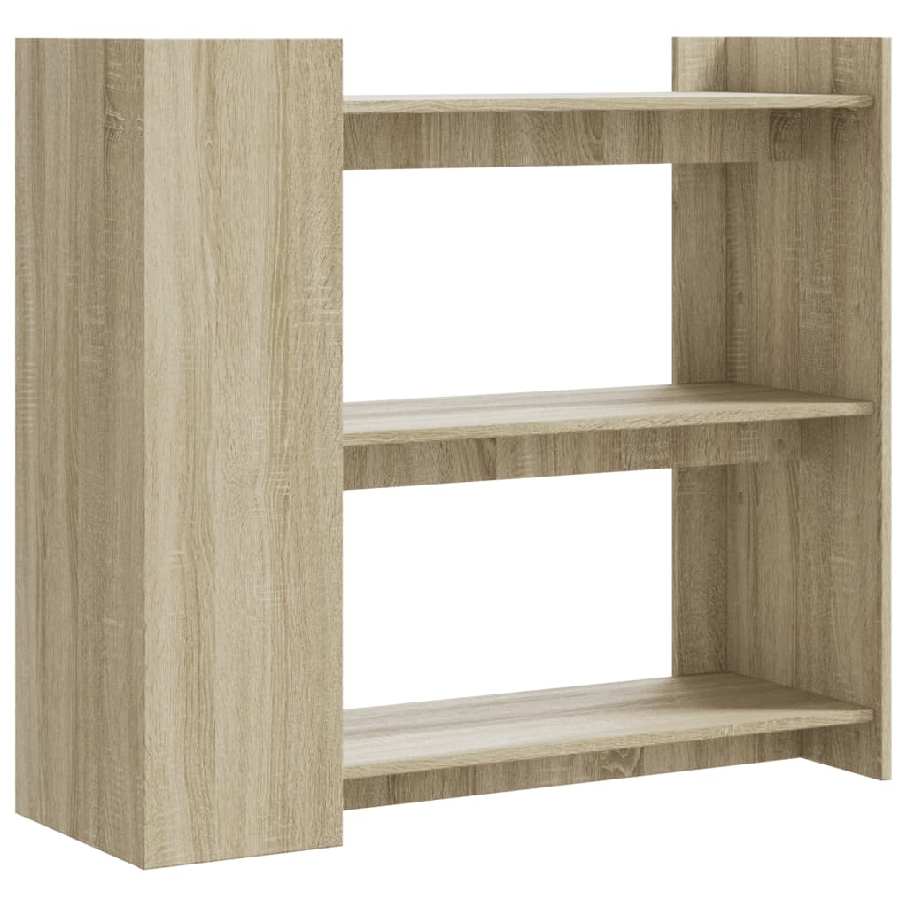 vidaXL Mesa consola de madera de ingeniería roble Sonoma 100x35x90 cm