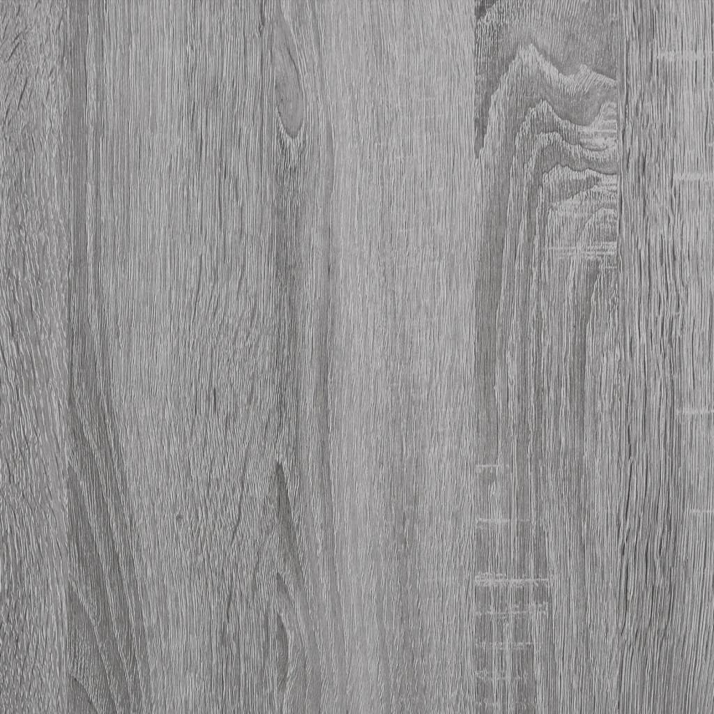 vidaXL Mueble de TV madera contrachapada gris Sonoma 60x40x50 cm