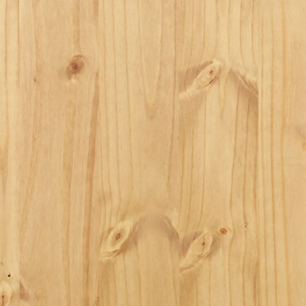 vidaXL Armario de baño «Corona» madera maciza de pino 50x40x185 cm
