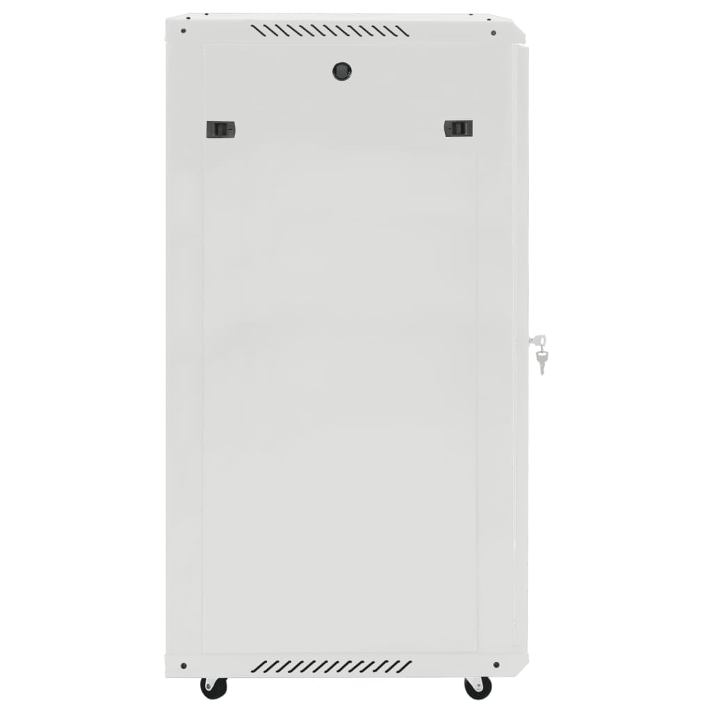 vidaXL Rack de servidores 22U 19" IP20 gris 60x60x120 cm