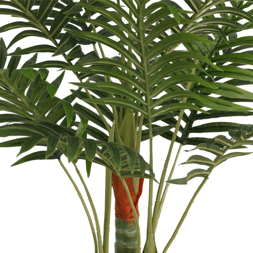 vidaXL Palmera artificial con 3 troncos PP verde 85 cm