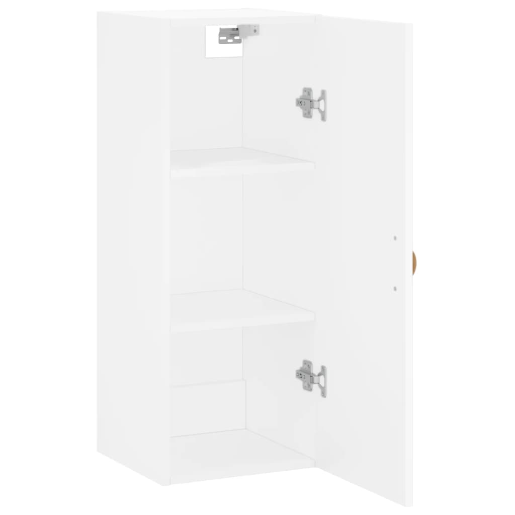 vidaXL Armario de pared blanco 34,5x34x90 cm