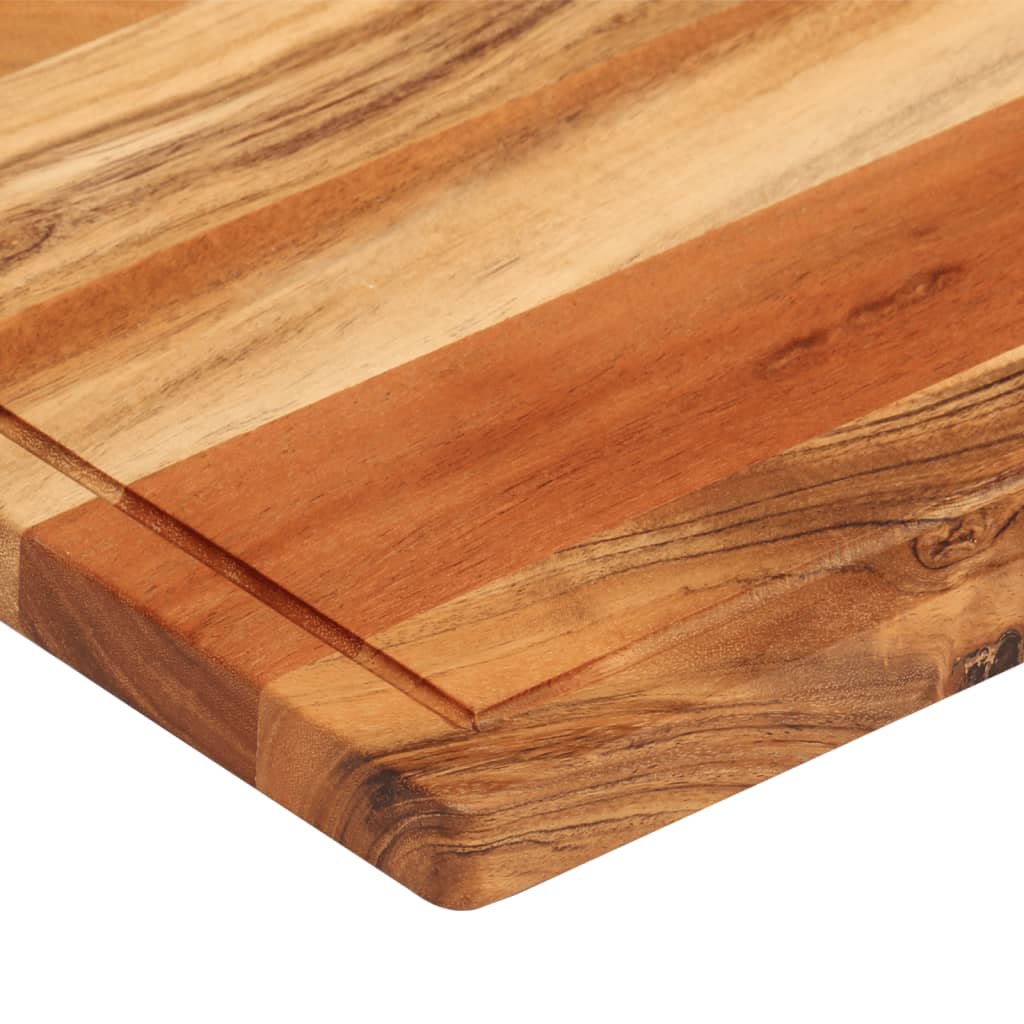 vidaXL Tabla de cortar madera maciza de acacia 50x38x2,5 cm