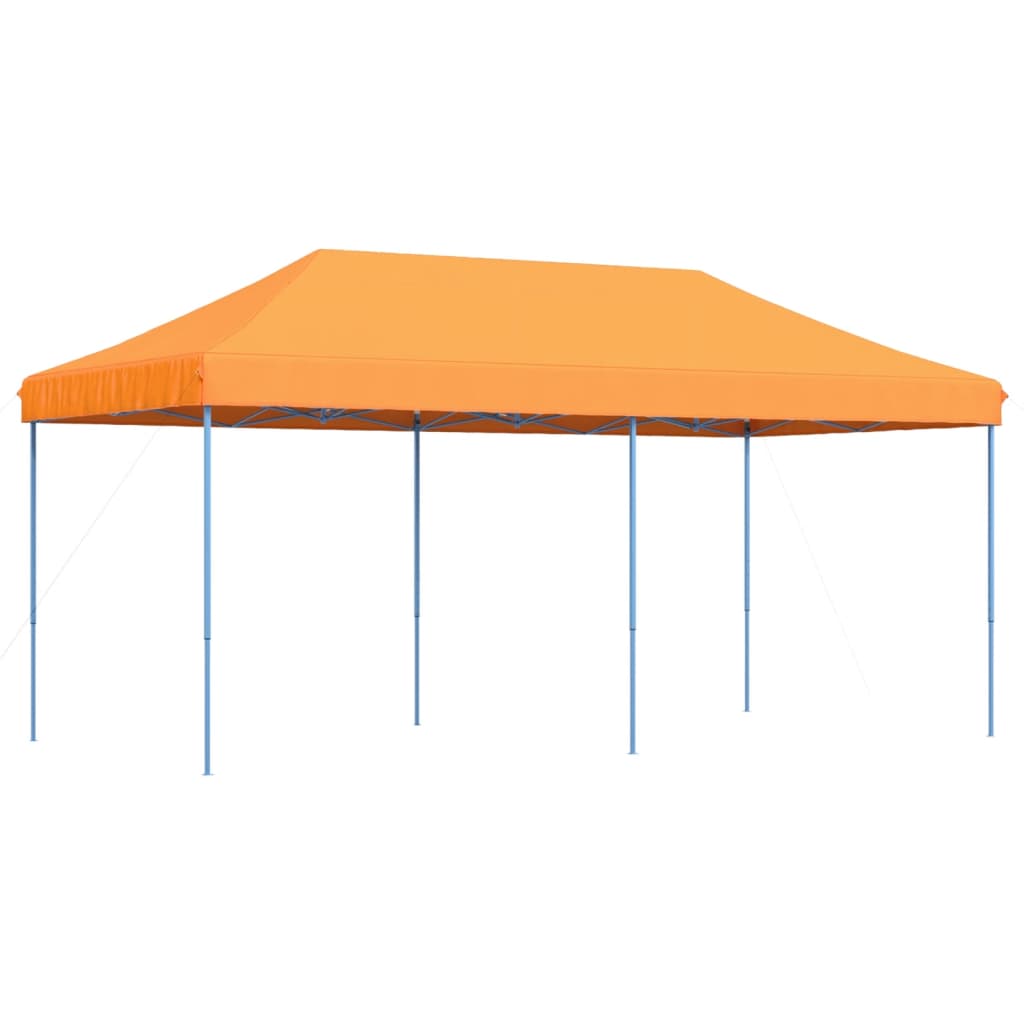 vidaXL Tienda de fiesta plegable Pop-Up naranja 580x292x315 cm