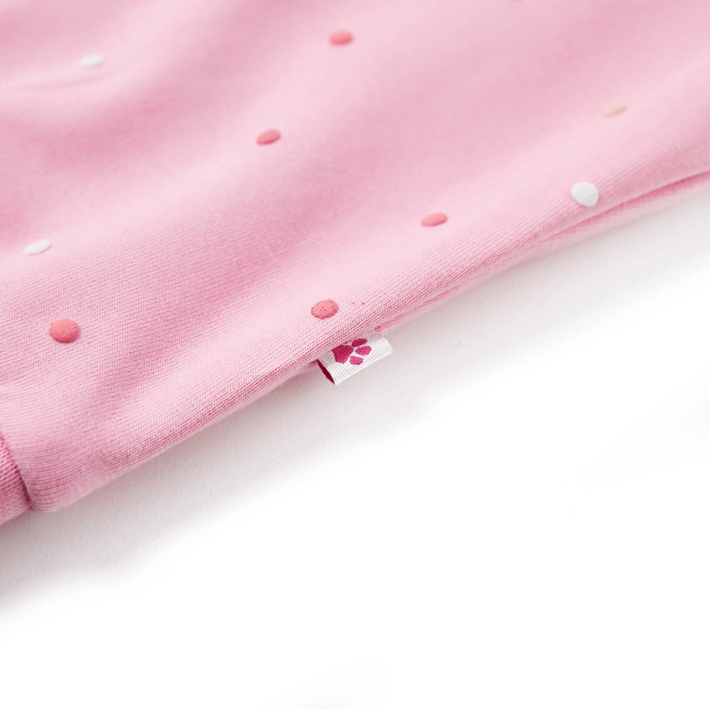 Sudadera infantil rosa 128