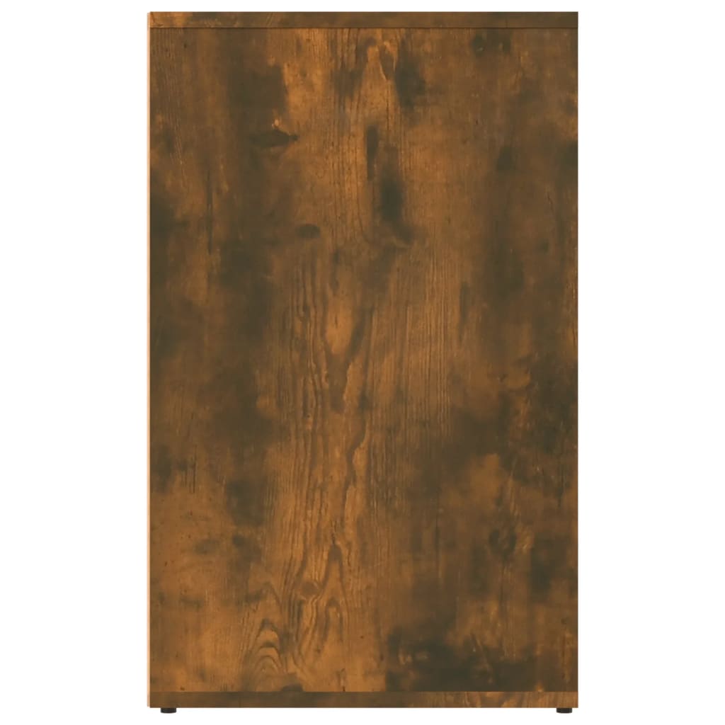 vidaXL Mueble vestidor madera contrachapada roble ahumado 80x40x65 cm
