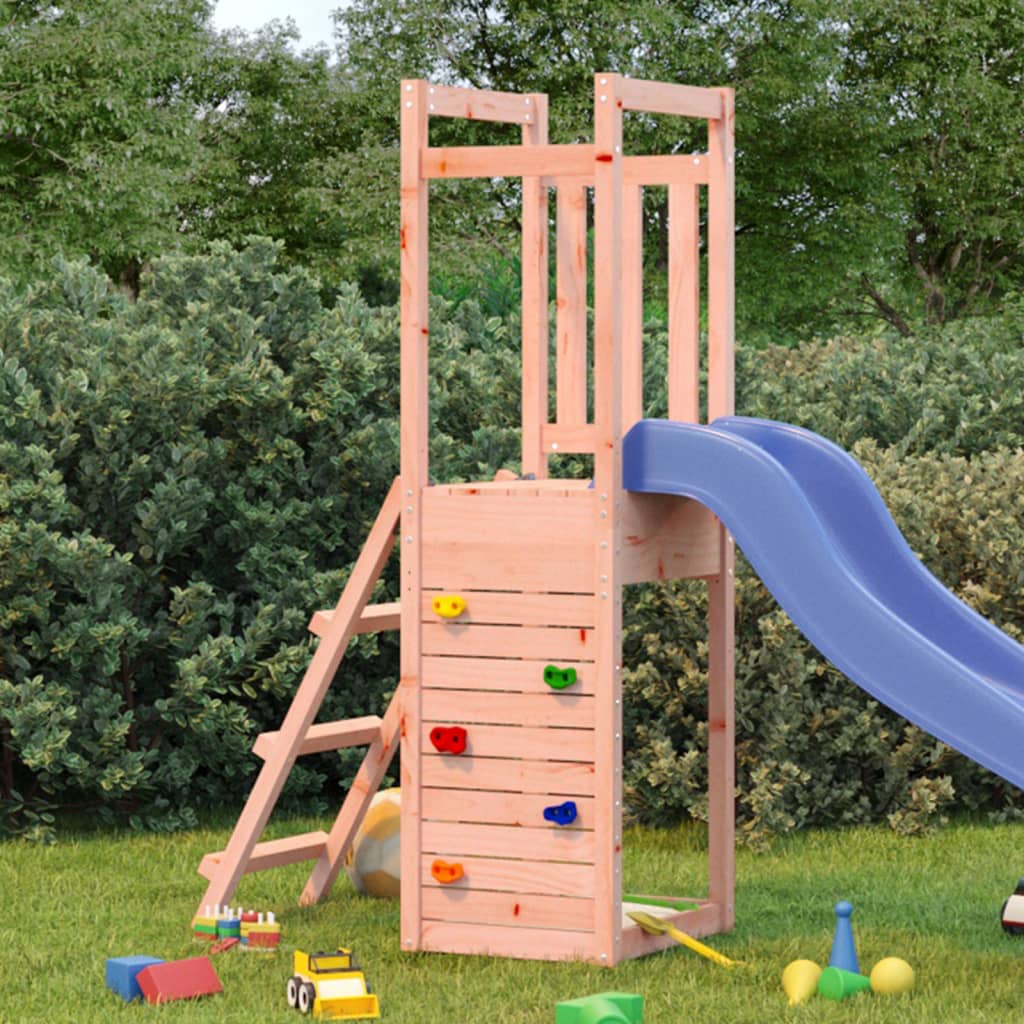 vidaXL Parque infantil de madera maciza Douglas 53x46,5x169 cm