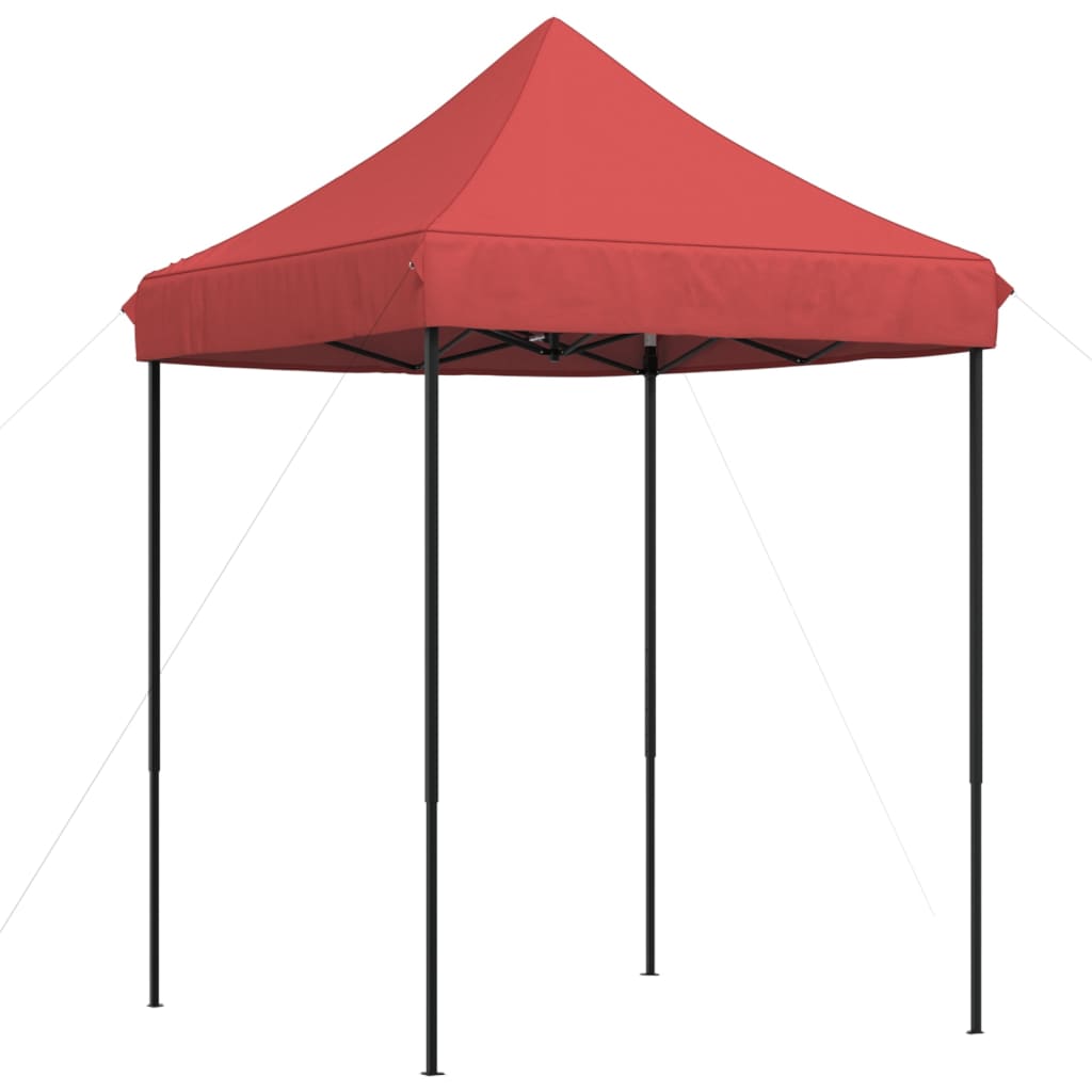 vidaXL Tienda de fiesta plegable Pop-Up burdeos 200x200x306 cm