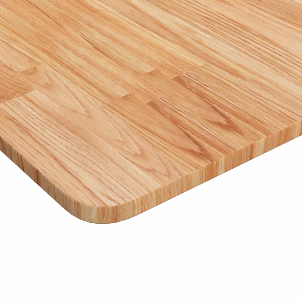 vidaXL Tablero de mesa cuadrado madera roble marrón claro 40x40x1,5 cm