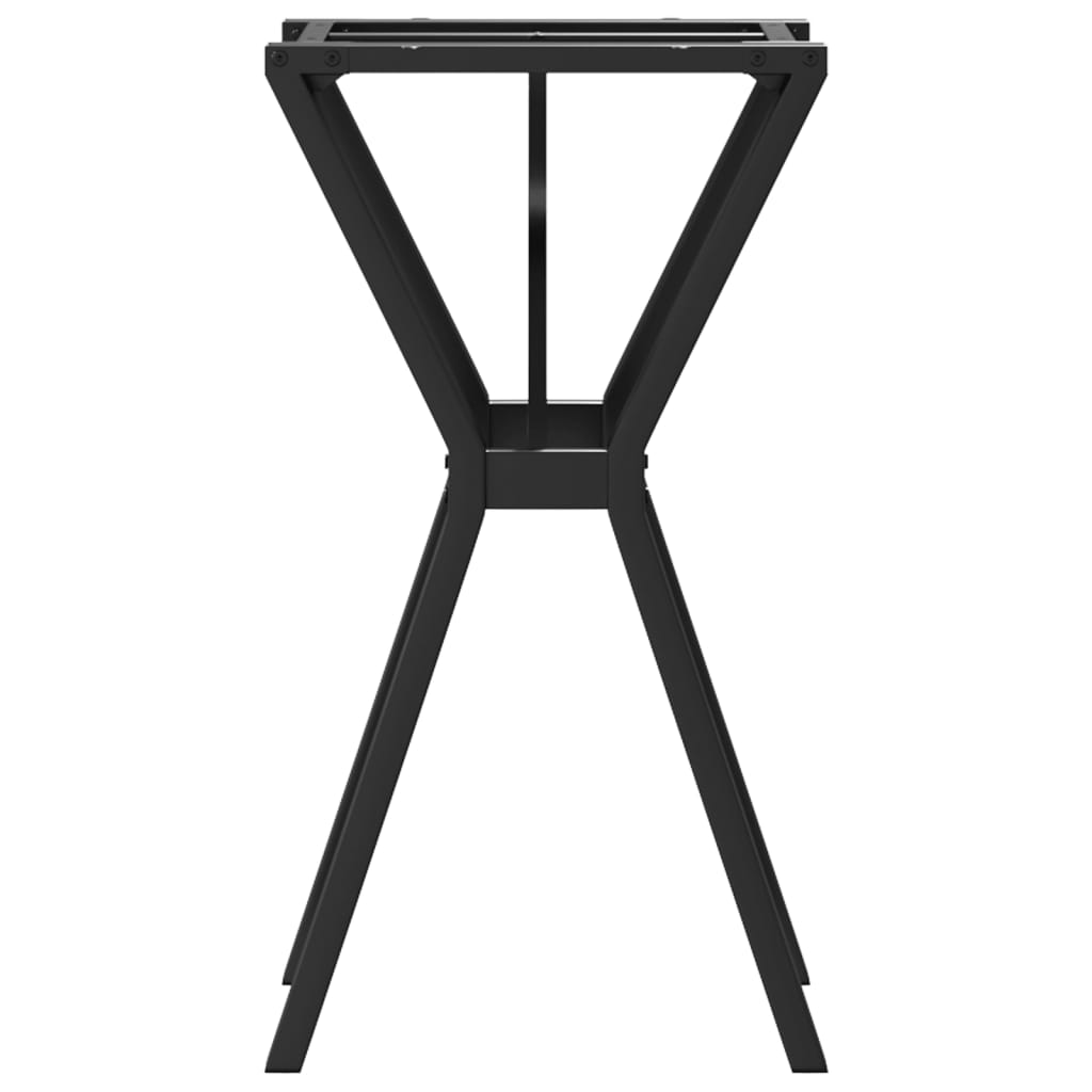 vidaXL Patas de mesa de comedor estructura Y hierro fundido 40x40x73cm