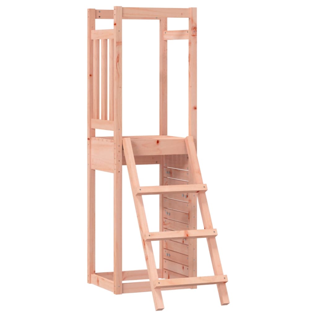 vidaXL Parque infantil de madera maciza Douglas 53x46,5x169 cm