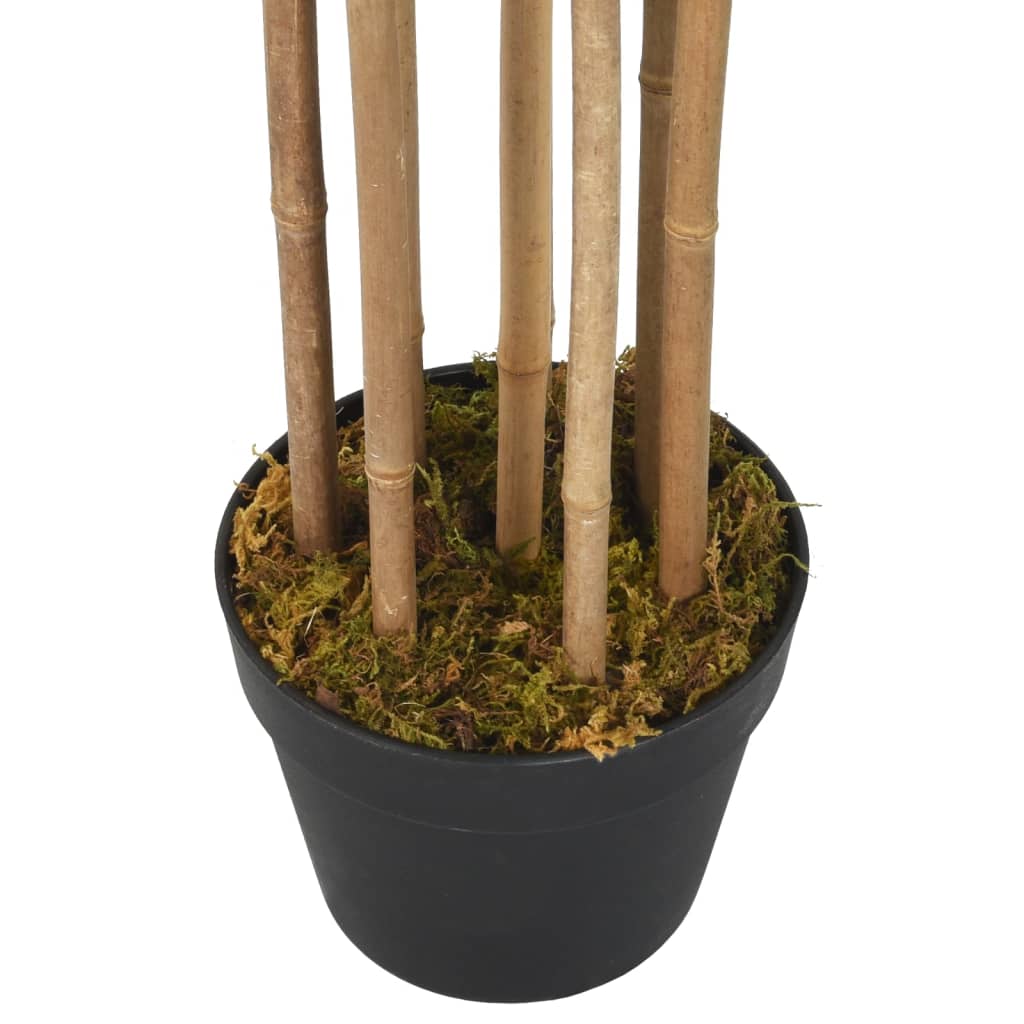 vidaXL Árbol de bambú artificial con 1095 hojas verde 150 cm