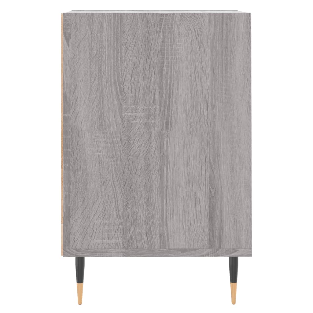 vidaXL Mueble para TV madera contrachapada gris Sonoma 160x35x55 cm