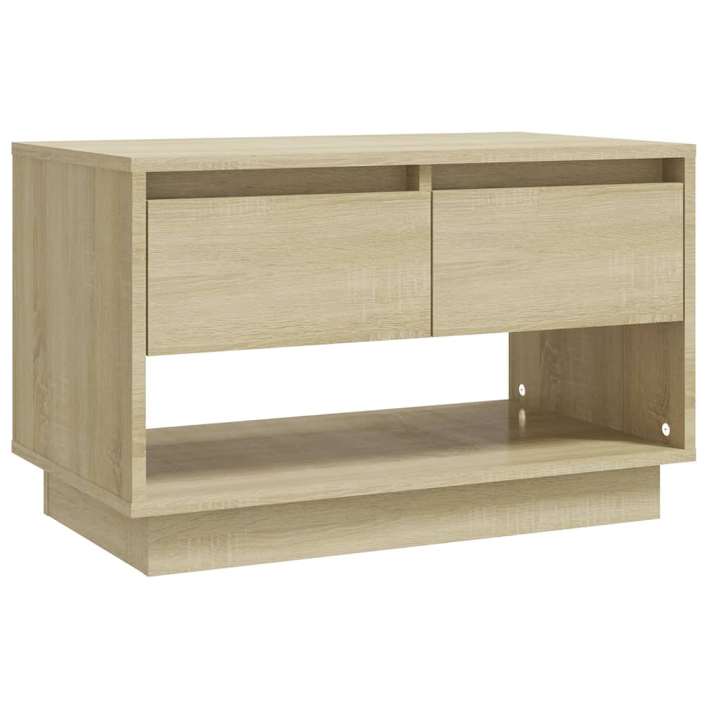 vidaXL Mueble para TV madera contrachapada roble Sonoma 70x41x44 cm