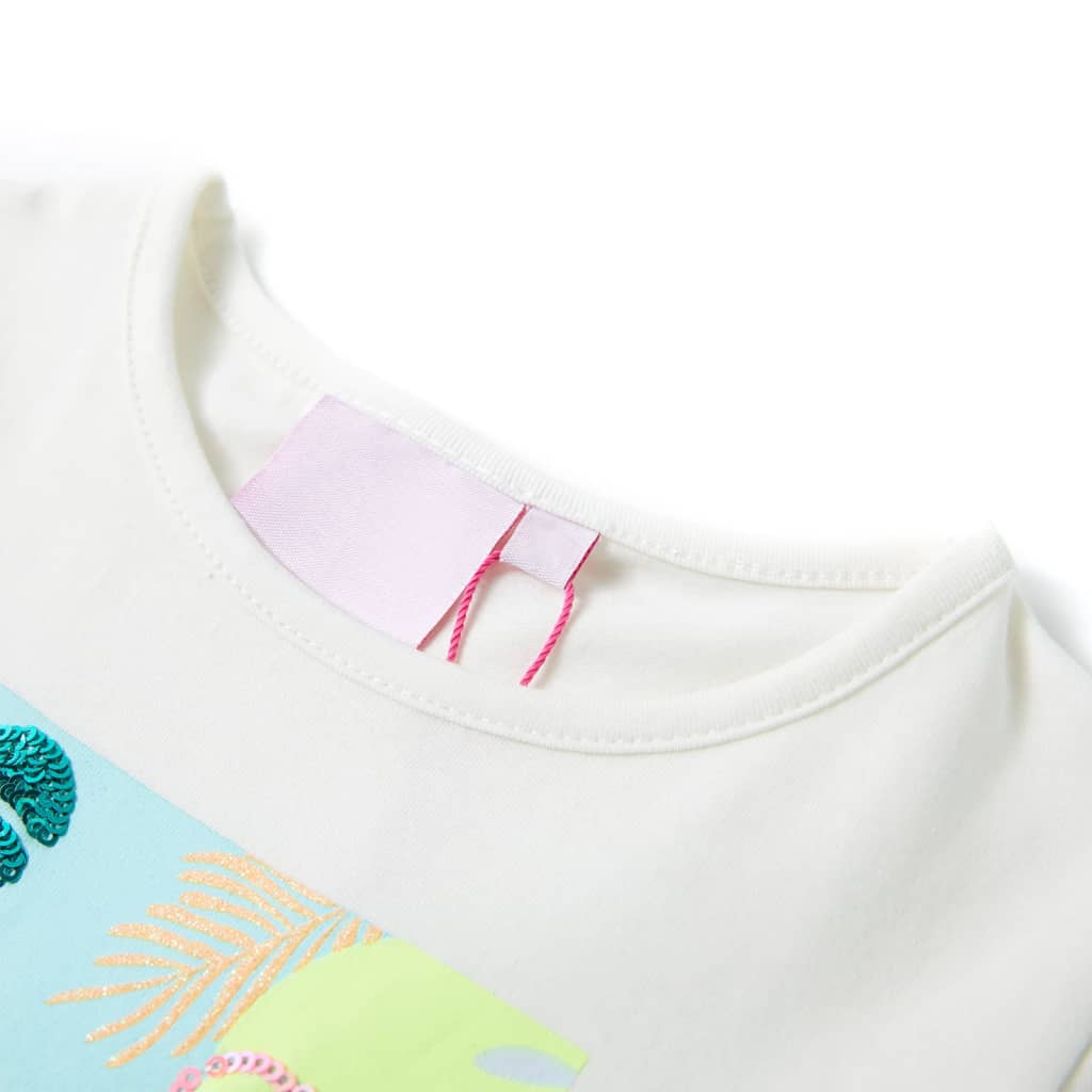 Camiseta infantil color crudo 104