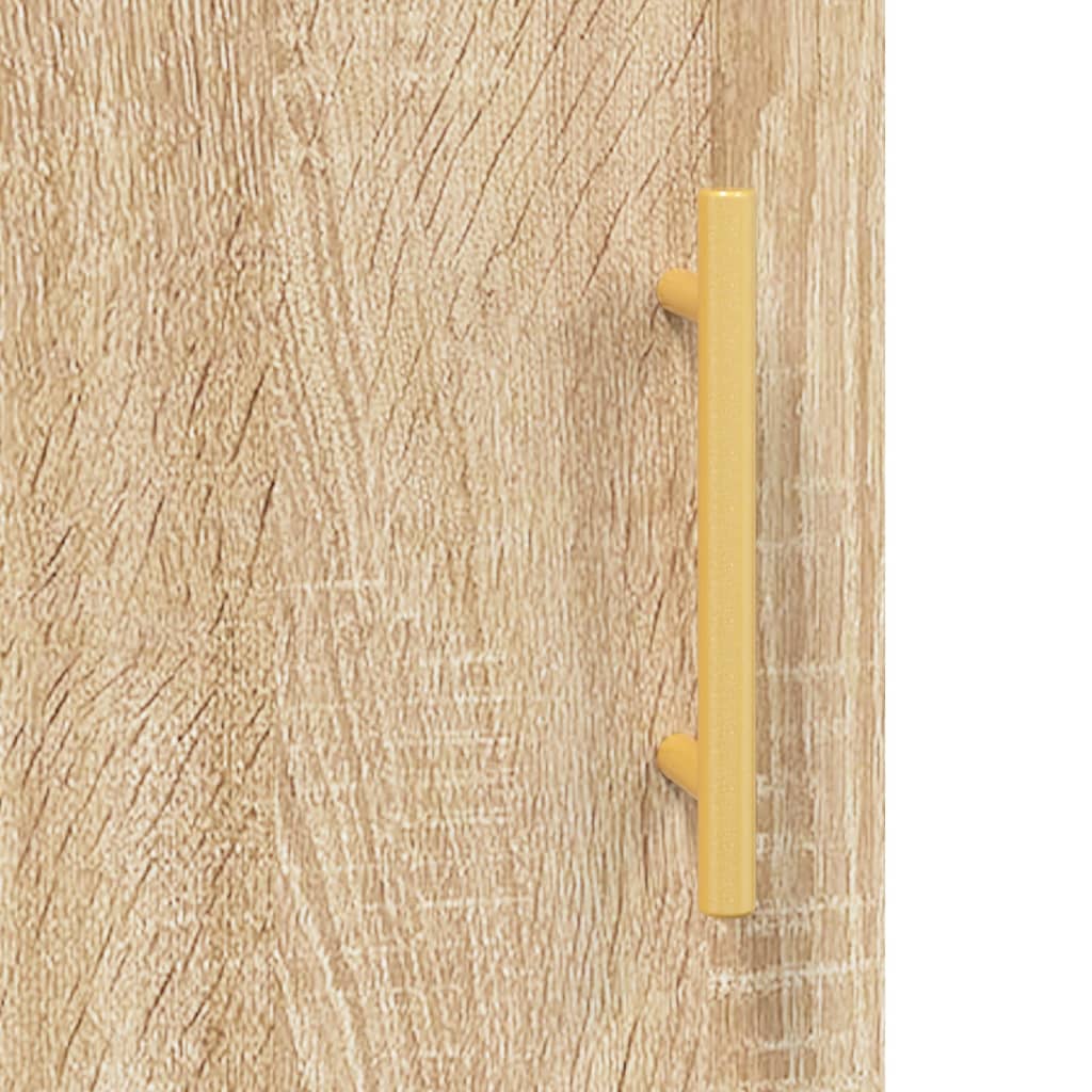 vidaXL Armario de pared roble Sonoma 34,5x34x90 cm