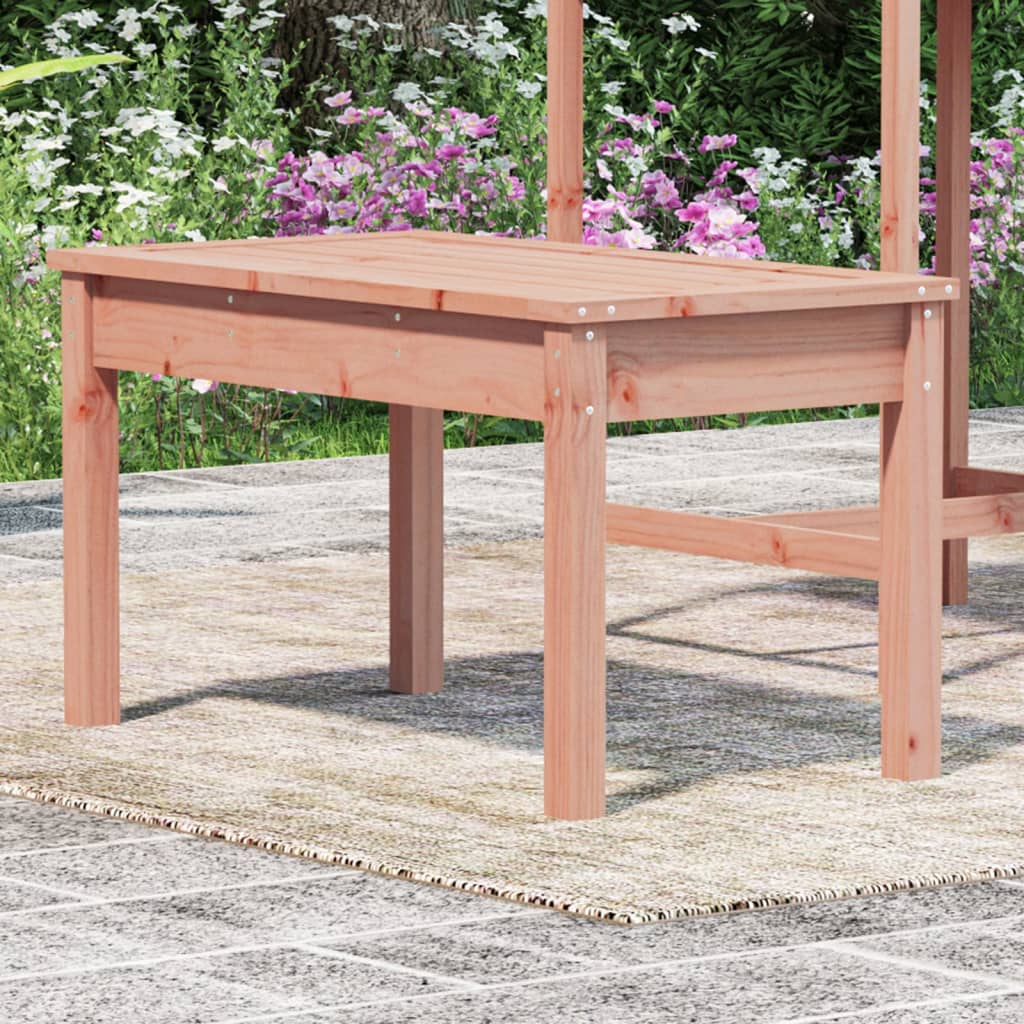 vidaXL Banco de jardín madera maciza abeto de Douglas 80x44x45 cm