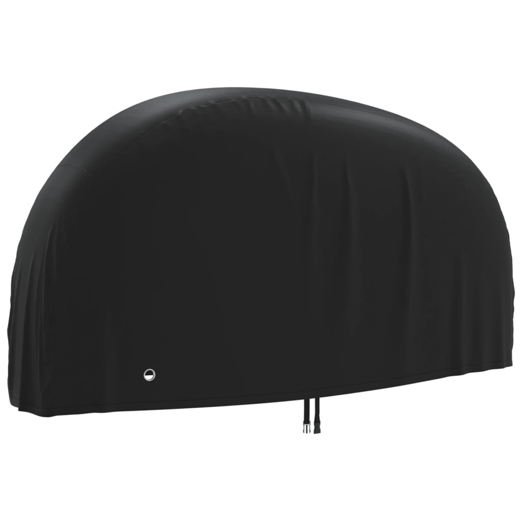 vidaXL Cubierta para bicicleta Oxford 190T negro 200x70x110 cm