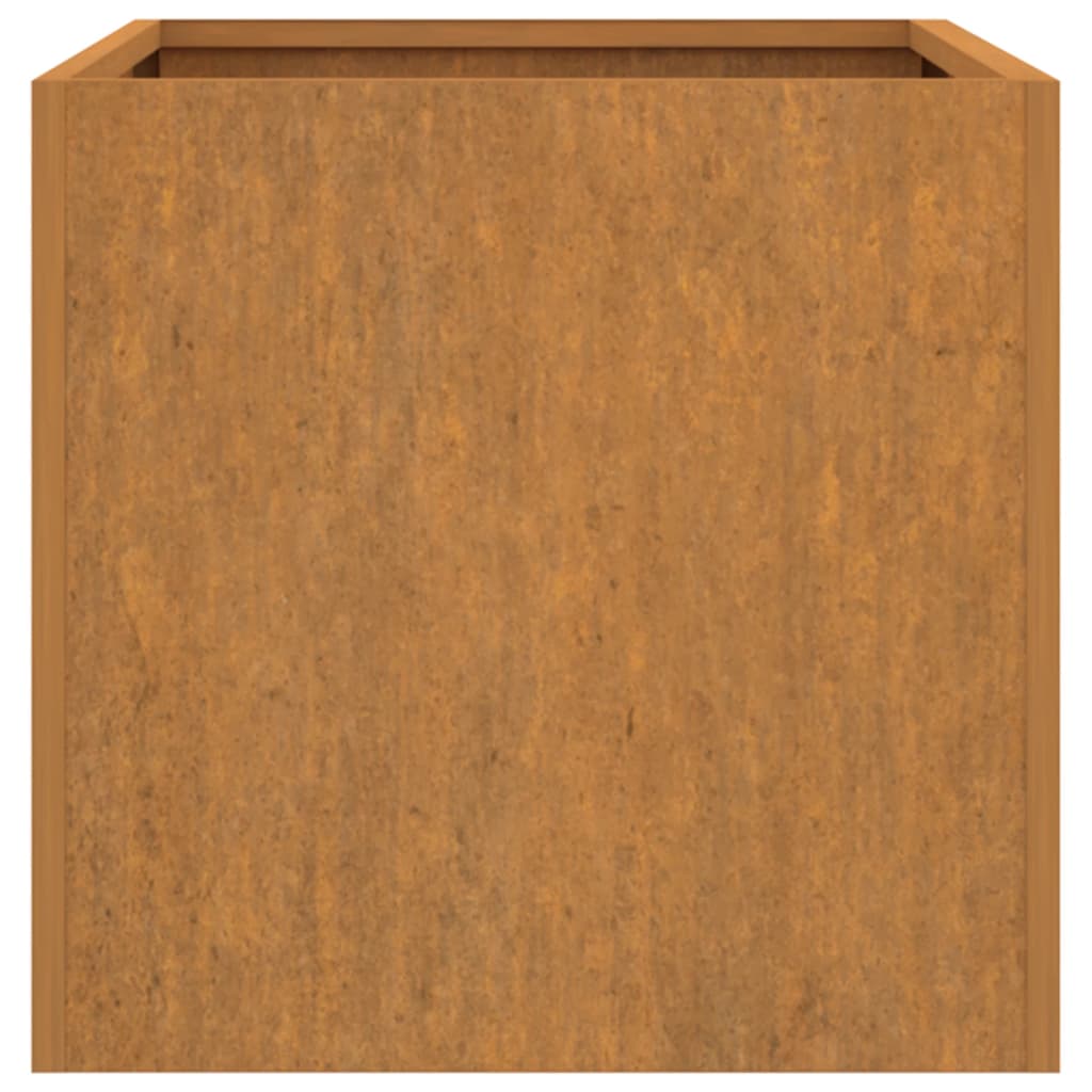 vidaXL Jardinera de acero corten 62x40x39 cm