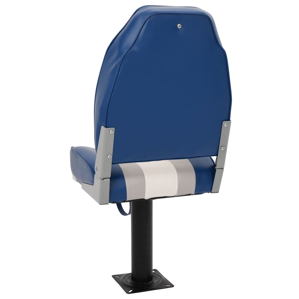 vidaXL Asiento para barco con pedestal giratorio 360°