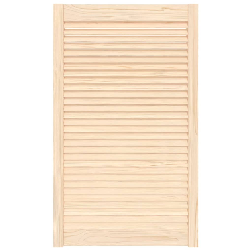 vidaXL Puerta de armario de lamas madera de pino maciza 99,3x59,4 cm