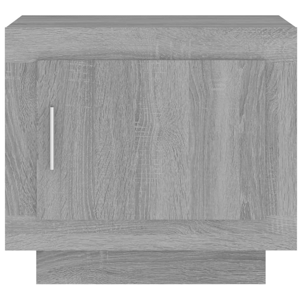 vidaXL Mesa de centro madera de ingeniería gris Sonoma 51x50x45 cm