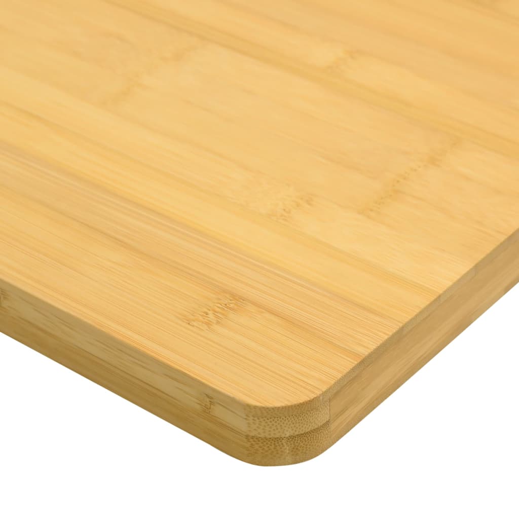 vidaXL Tablero de mesa de bambú 40x40x1,5 cm